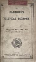 The Elements of Political Economy