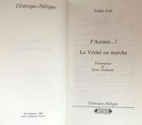 J'Accuse...! : La Vérité En Marche