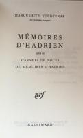 Mémoires D'hadrien. Carnets De Notes De Mémoires D'Hadrien