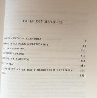 Mémoires D'hadrien. Carnets De Notes De Mémoires D'Hadrien