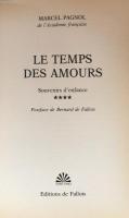 Le temps des amours
