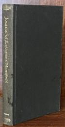 Journal of Katherine Mansfield