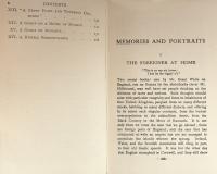 Memories and Portraits