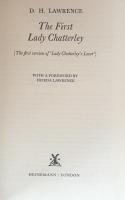 The First Lady Chatterley(The First version of 'Lady Chatterley's Lover')