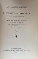 An English Garner. Elizabethan Sonnets. In Two Volumes