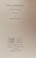 D.H.Lawrence: The Early Years 1885-1912 (The Cambridge Biography)