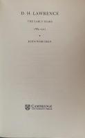 D. H. Lawrence: The Early Years 1885–1912 (The Cambridge Biography)