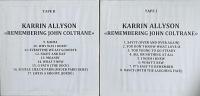 Karrin Allyson: Ballads, Remembering John Coltrane