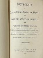 Note-Book of Agricultual Facts and Figures for Farmers and Farm Students