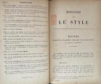 Buffon, Discours sur le style