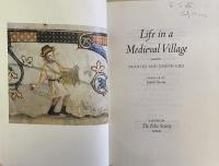Scenes of Medieval Life. Life in a Medieval Village; Life in a Medieval Town; Life in a Medieval Castle. Complete set of three volumes. The Folio Society.