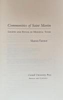 Communities of Saint Martin: Legend and Ritual in Medieval Tours