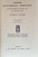 Greek Historical Thought From Homer to The Age of Heraclius　（The Library of Greek Thought）