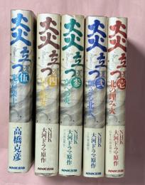 炎立つ　1〜5  全5冊