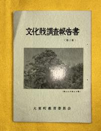 文化財調査報告書　第2集