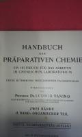洋書(ドイツ語)PRÄPARATIVE CHEMIE　(調合化学)