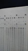 加除自在　青森県公定価格一覧　繊維品・金属品・化学工業品・燃料・雑品・食料品