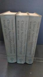 医学書　洋書　臨床神経眼科　アジア版・3版　clinical neuro-ophthalmology Frank B.Walsh
 William Fletcher Hoyt 第１巻・第2巻・第３巻　3冊一括