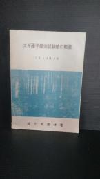 スギ種子産地試験地の概要　１９６４年　3月