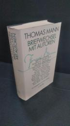 洋書　Briefwechsel mit Autoren
Thomas Mann ; herausgegeben von Hans Wysling  著者とのやりとり
トーマス・マン ;ハンス・ウィスリング・S・フィッシャー 編集 1988