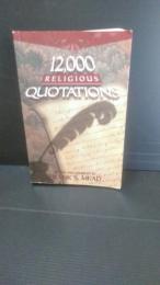 12,000 Religious Quotations ペーパーバック 　洋書