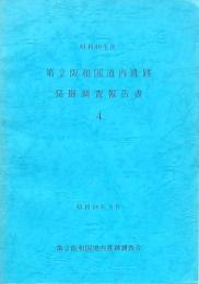 第２阪和国道内遺跡発掘調査報告書４