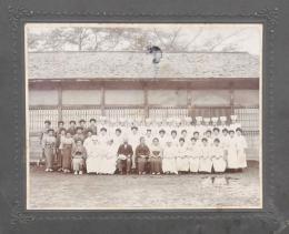 古寫眞 私立岩手産婆看護婦學校 多久佐里合監離別紀念