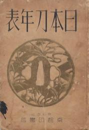 日本刀年表