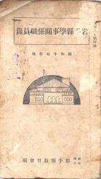 岩手縣學事關係職員録 昭和17年版
