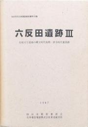 六反田遺跡Ⅲ