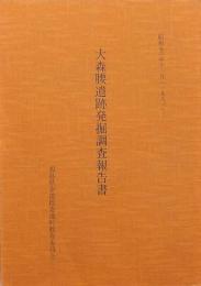 大森腰遺跡発掘調査報告書