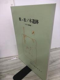 館・松ノ木遺跡