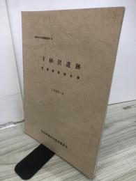 下砂沢遺跡発掘調査報告書