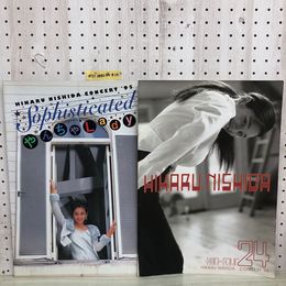 1_   2冊セット 西田ひかる コンサートパンフレット 1995年 やんちゃLady 1996年 two-four24