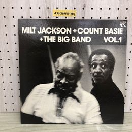 1_  LP MILT JACKSON COUNT BASIE THE BIG BAND VOL.1 MTF11011 ミルト・ジャクソン・ウィズ・ベイシー・ビッグ・バンド 帯ライナーなし