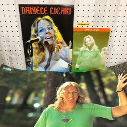 1_  計2冊 DANIELE LICARI ダニエル・カーリー 1975年 1976年 公演 ポスター付き パンフレット 昭和50年 昭和51年