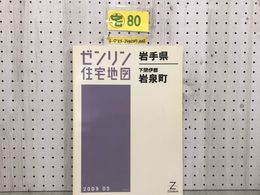 3_   ゼンリン ZENRIN 岩手県 下閉伊郡 岩泉町 2009年5月 平成21年 小本 安家 門 中里 シミ汚れ有 押印塗り潰し有 住宅地図 マップ