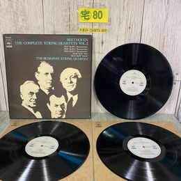 3_  3LP BEETHOVEN THE COMPLETE STRING QUARTETS VOL.2 ベートーヴェン 弦楽四十奏曲全集 Vol.2 ブタペスト弦楽四十奏団 SONS 30021~23