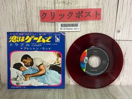 3_  EP 赤盤 ブレントン・ウッド 恋はゲームで LR-2167 M.G.M.映画 汚れた7人 挿入歌