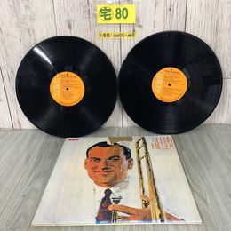 3_  LP 2枚組 グレン・ミラー ベスト24 GULENN MILLER BEST-24 SRA-9346~47 ケース破れ・シミ有 ディスクキズよごれ有 ジャズ 茶色の小瓶