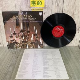3_  LP BACH CANTATAS バッハ カンタータ 心と口と行ないと生活もて われを愛する者は、わが言葉を守らん ヴァンシャーマン SFX-8616