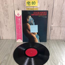 3_  LP GOODNIGHT SWEETHEART 夜のロマンチック・ムード ライナー欠 帯付 JPS-5180 ジャズ ケース・ディスクキズよごれ有 そよ風と私