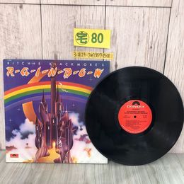 3_  LP Rainbow RITCHIE BLACKMORE’S リッチー・ブラックモアズ PD 6049 ライナー欠 ケース・盤面キズよごれ有 ロック CATCH THE RAINBOW