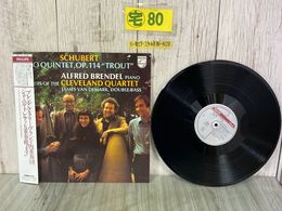 3_  LP SCHUBERT シューベルト ピアノ五重奏曲 ます ALFRED BRENDEL アルフレッド・ブレンデル クリーヴランド四重奏団 20PC-116 帯付
