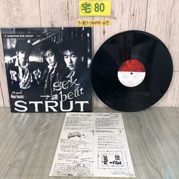 3_  LP STRUT I WANNA BE YOUR SEX BEAT R-009 ディスクキズ有 サイコビリー ネオロカ ロック ポップス PRIMITIVE LOVE TUMBLE TOWN