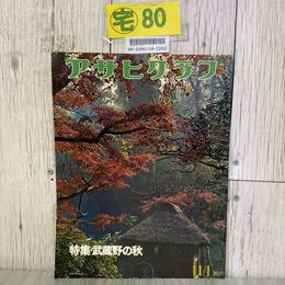 3_  アサヒグラフ 1974年 11月 1日号 武蔵野 平林寺 多福寺 普済寺 金昌寺 高倉寺 広徳禅寺 笑い祭 丹生祭 浅草芸者が大提灯奉納　