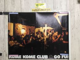 3_  ポスター 米米クラブ GO FUNK KOME KOME CLUB 石井竜也 Sony RECORDS 515mm×728mm B2サイズ シミ汚れ・傷有
