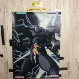 3_  ポスターICZER-ONE Act.II  加納渚 イクサー1 戦え！イクサー 515mm×730mm B2サイズ シミ汚れ・破れ折れ有 画鋲跡有 書込み有