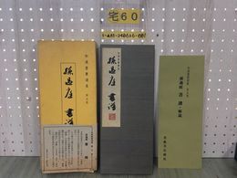 3_  和漢墨寶選集 第五巻 孫過庭 書譜 解説付き 飯島稲太郎 昭和58年5月 1983年 重版 書藝文化新社 書き込み有り