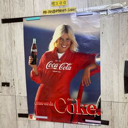 3_    ポスター コカ・コーラ バギー・ツナギ編 Come on in Coke スカッとさわやかコカ・コーラ 515mm×728mm B2サイズ